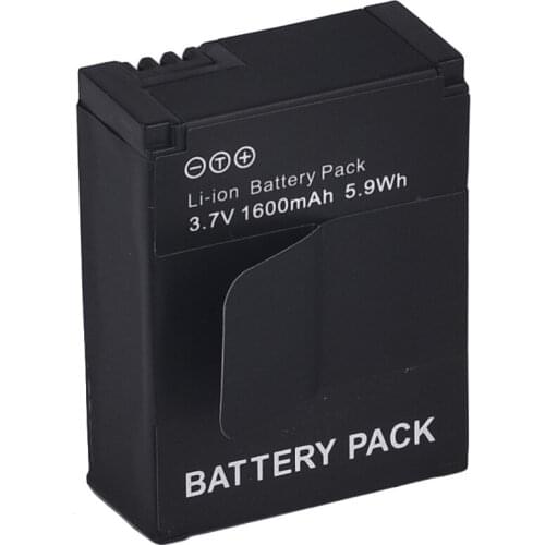3.7V 1600mAh AHDBT-301/201 Battery For Gopro Hero 3 3+ Camera for go pro Accessories