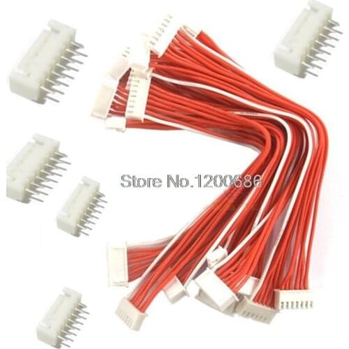 30CM 24AWG 7 Pin Cable with Dual End XH2.54 7Pin Female Connector Cable XH2.54mm Pitch Cable Plug 30cm