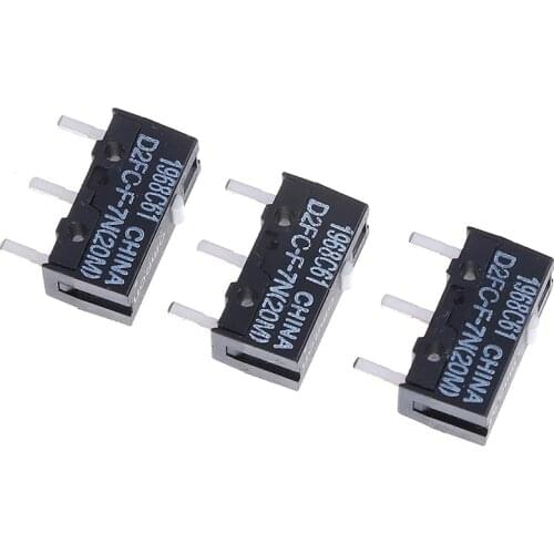 4Pcs/lot D2FC-F-7N(20M) Micro Switch Microswitch For G600 Mouse Wholeslae