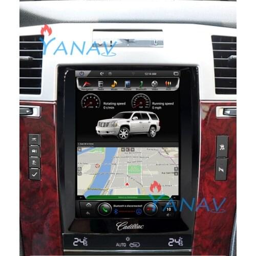 HD Vertical screen Car DVD multimedia For Cadillac-Escalade 2006-2012 Car DVD GPS Navigation Radio Audio Video Radio Stereo