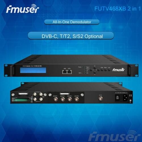 FUTV468xB 2 CAM 2 FTA DVB-C,T/T2,S/S2 IRD 4ASI IP Out
