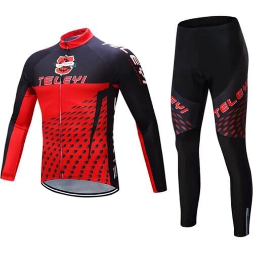 2017 New Winter Long Sleeve Cycling Jersey Breathable Bike Clothing Pro Racing Cycling Clothing Ropa Ciclismo Bicycle Clothes