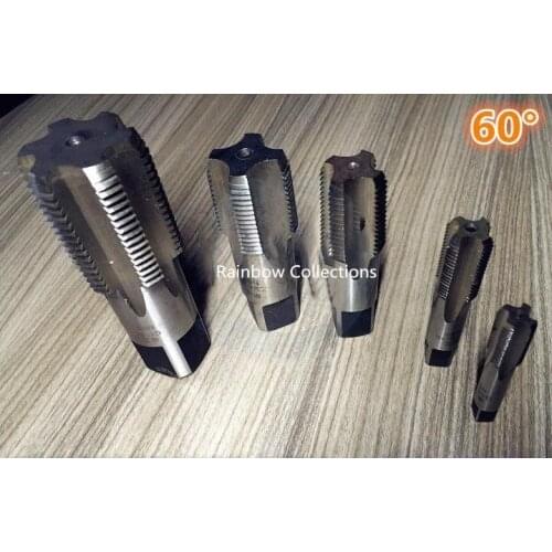 NPT3/8"-18 American Standard Taper Pipe Tap Machine Screw Taps for Pipes Inner Threading Making Hand Repair Tools