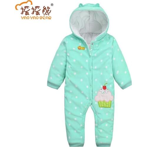 Newborn Clothes Baby Romper Long-Sleeve Fleece Jumpsuit Baby Girl Costume for Spring Autumn Trouser Suit Black Friday Girls