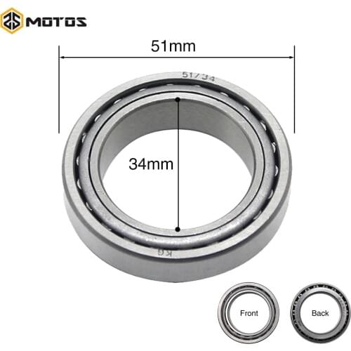 ZS MOTOS 1Pair Ural CJ-K750 Motorcycle Parts Steering Bearings Threst Bearing Kit for BMW R1 R50 R71 M72