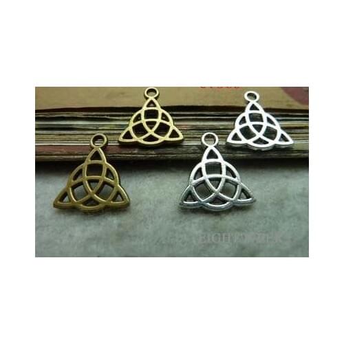 Zinc alloy pendant jewelry accessories diy handmade material charms bronze 15*16mm Carl is the flower of life
