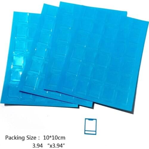 R58A 120pcs 0.15mm HTV+PC Soft Double Layer Keyboard Switch Film Switch Film Compatible with Mechanical Keyboard Switches