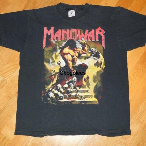 1994 MANOWAR vintage rare concert tour tee original rock t shirt Heavy Metal Large (L) 90s 1990s manowar tshirt GiFT
