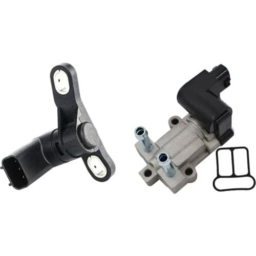 2 Pcs Car Accessories: 1 Pcs Car Idle Air Control Valve & 1 Pcs Car Crankshaft Position Sensor
