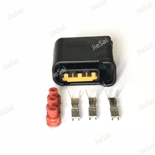 3 Pin FW-C-D3F Female Auto Plug Automotive Ignition Coil Connector For Subaru