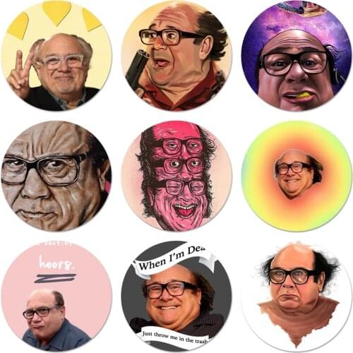 58mm Danny Devito V2 Badge Brooch Pin Accessories For Clothes Backpack Decoration gift