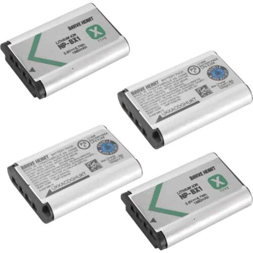 NP-BX1 Camera Battery for Sony HX300 HX400 HX50 HX60 DSC RX1 RX100 AS100V AS300 M3 M2 AS15 WX350 Bateria np bx1