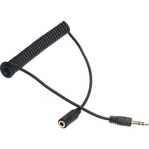 3.5 Mm Audio Extension Cable Spring Cord For Huawei P20 Lite Stereo 3.5mm Jack Aux Cable For Headphones Xiaomi Redmi 5 Plus PC