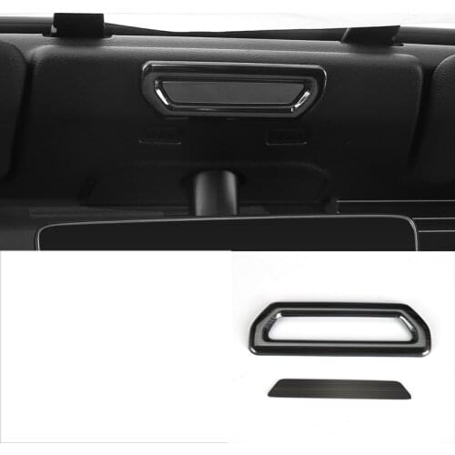 Lsrtw2017 stainless steel car roof handle trims for jeep wrangler 2018 2019 JL