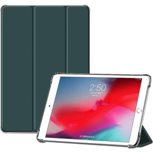 For iPad 10.2 inch 2020 8th Generation Case Ultra Slim Protective Soft TPU Back Smart Cover fo 10.2 inch 2019 7th gen case