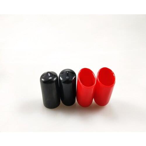 Black and red color ID1.5mm to ID30mm PVC cap with different colors,Cable insulation cap,thread cover,PVC cover,waterproof cap