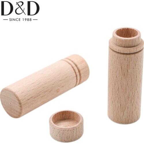 Wooden Sewing Needle Case with 24pcs Self threading Needles Embroidery Stitch Hand Sewing Needle DIY Sewing Tools