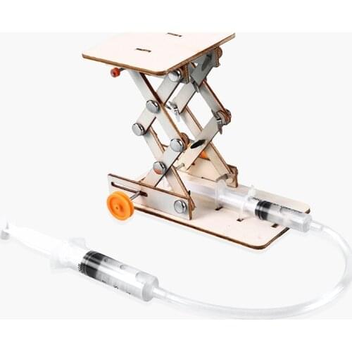 Kids Scientific Toys Learning Hydraulic Experiment Lift Table Projects Physics Teaching Kids DIY Science Educational Kit