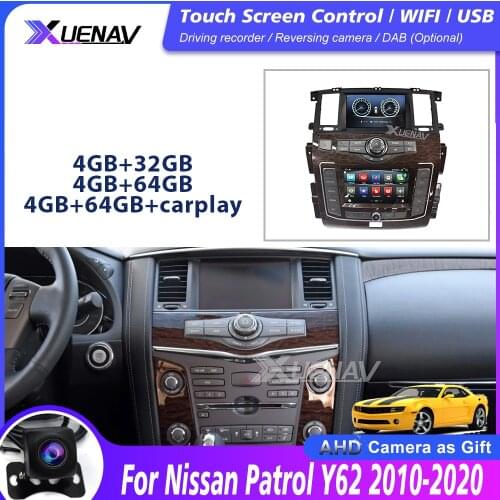 For Nissan Y62 2010 2011 2012 2013 2014 2015 2016 2017 2018 2019 2020 stereo DVD GPS player Car Radio multimedia player Android1
