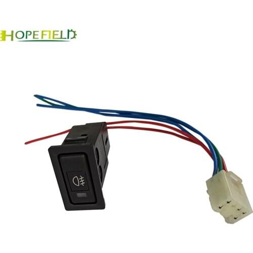 For Nissan Front Fog Light Push Switch Dashboard Fog LED Lamp ON OFF Control Button And Wire Car accessories
