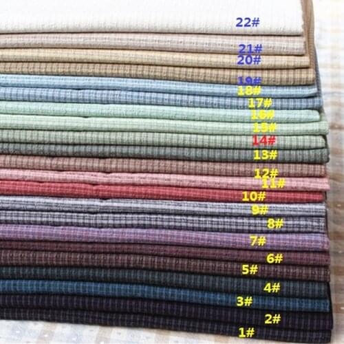 50*140cm Grey Beige Sewing Patchwork Japanese Yarn Dyed Flower100% Cotton Fabric for Quilting Bag Purse Needlework Fabrics
