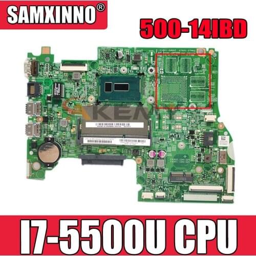 LT41 MB 14217-1M Laotop motherboard for Lenovo YOGA 500-14IBD FLEX3-1470 (14 inch) original mainboard I7-5500U GM