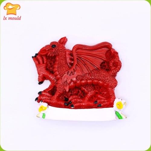 LXYY New DRAGON SILICONE MOLDS Chocolate Fondant Paste Welsh Mould