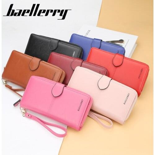 Cute high quality Women wallets ladies wallet handbag big capacity multi-function hasp zipper purse long clutch bag purse female