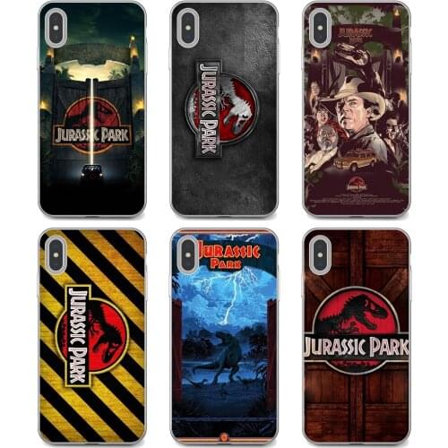 For Xiaomi poco X3 nfc F2 Pro M3 Mi 5X 6X Max Mix 1 2 2S 3 Mi5 Mi6 Mi3 Mi4 Jurassic-Park-1993-Movie-Poster Soft Silicone Case