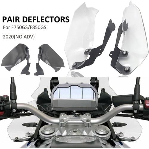 NEW Motorcycle Wind Deflector Pair Windshield Handguard Cover Side Panels For BMW F750GS F850GS F 750 850 GS 2018 2019 2020 202