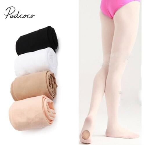 2019 Brand New Hot Kids & Adults Convertible Tights Dance Stocking Ballet Pantyhose Candy Color Solid Ballet Dance Tights