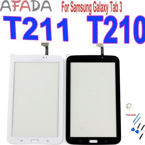 Tablet Touch Screen For Samsung Galaxy Tab 3 7.0 T210 T211 SM-T210 SM-T211 P3200 T217 Touchscreen Digitizer LCD Display Glass