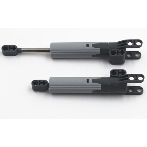 Self-Locking Bricks -- MOC Building Blocks Technic 1 set Linear Actuator 10-15M+BLOCK 3X4X2 compatible with Lego