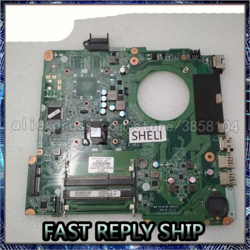 SHELI For HP 15-F337WM 15-F laptop Motherboard notebook pc mainboard with A8-6410 CPU 828176-601 test ok