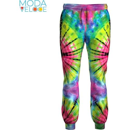 3d print Tie Dye Special Trendy Spyral Casual Trousers Joggers Cotton Pants Gym Workout Track Breathable Muscle Fitness Running