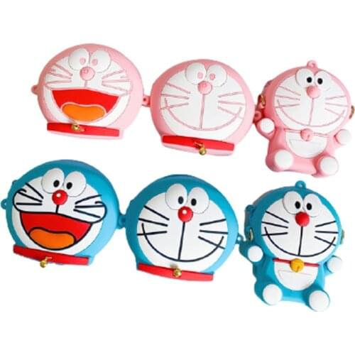 Cartoon Kids Girls Boys Pink Blue Unisex Coins bags Totes Shoulder bags handbags purse Toys