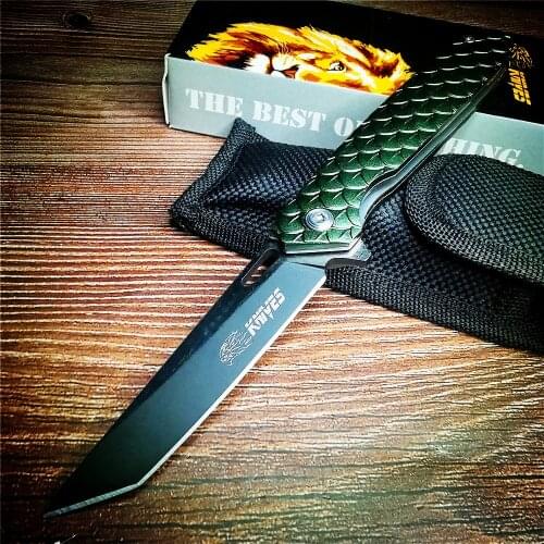 Super sharp folding knife, stainless steel pocket knife,suitable for carrying around, jungle picking,outdoor adventure, camping