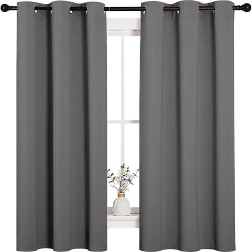 Pastoral Semi-shading Curtain Cotton Linen Room Curtain Black Tassel Kitchen Bedroom Curtain Solid Color Simple Curtain