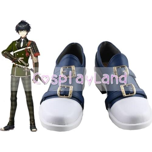 Touken Ranbu Online Kotegiri Gou Cosplay Boots Shoes Men Shoes Costume Customized Accessories Halloween Party Shoes