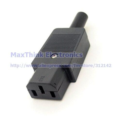 IEC 320 C13 3Pin Socket , IEC 320 C13 Female Connector, C13 plug, , 5pcs , Free shipping