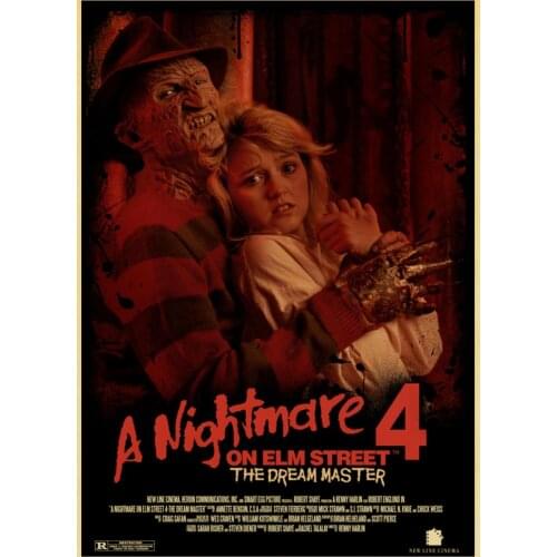 Vintage Poster Horror Movie DIY 5D Diamond Painting Full Square/Round Diamond Embroidery Mosaic Cross Stitch Home Decorat