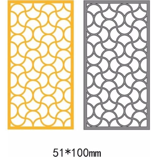 Hollow Rectangle Frame Metal Cutting Dies DIY Scrapbooking Die Cuts Album Paper Cards Embossing Crafts festival cards