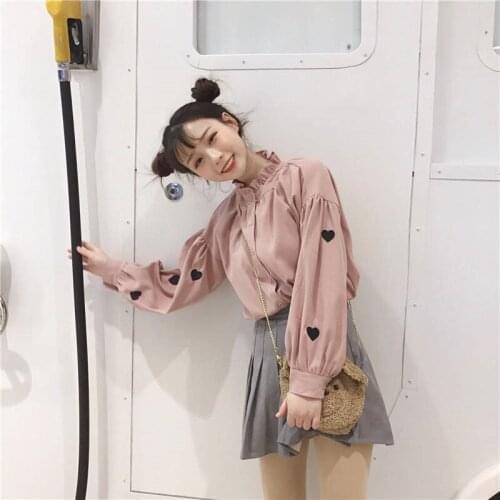 Блузки с вышивкой YGhan China At AliExpress