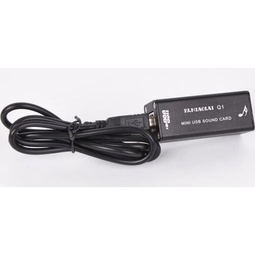 H1/Q1 PCM2704 computer sound card DAC digital input 3.5 USB external sound card audio output hot sale