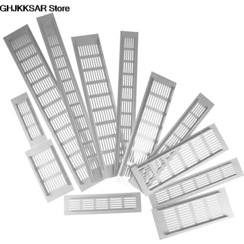 1x Vents Perforated Sheet Aluminum Alloy Air Vent Perforated Sheet Web Plate Ventilation Grille Vents Perforated Sheet