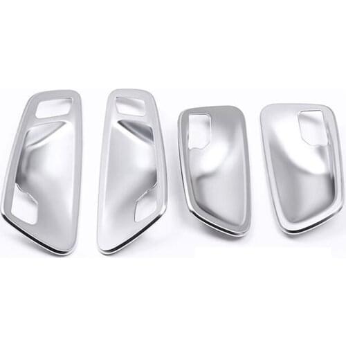 Car ABS Door Handle Bowl Cover Sticker Sequins Decoration trim For BMW 218i 220i Gran Tourer F46 Accessories car styling