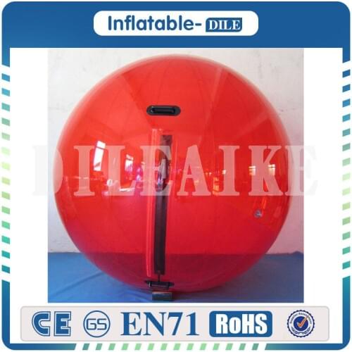 Free Shipping 1.0mm TPU 2m Dia Inflatable Water Walking Ball Water balloon Zorb Ball For Sale