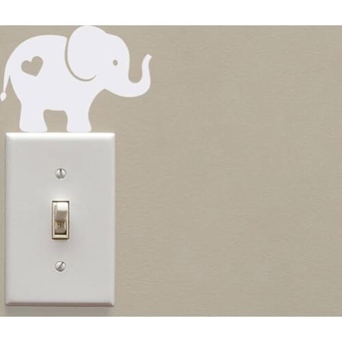 DIYWEIYUE Stickers For Switches And Sockets