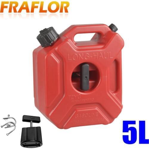 5 Litre Fuel Tank Jerry Cans Spare Plastic Petrol Tanks Atv Jerrycan Mount Motorcycle Gas Can Gasoline Oil Container Fuel-jugs