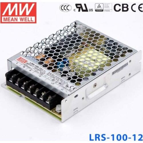 LRS-100-12 MWAN WELL 12V DC 8.5A Switching Power Supply 102W